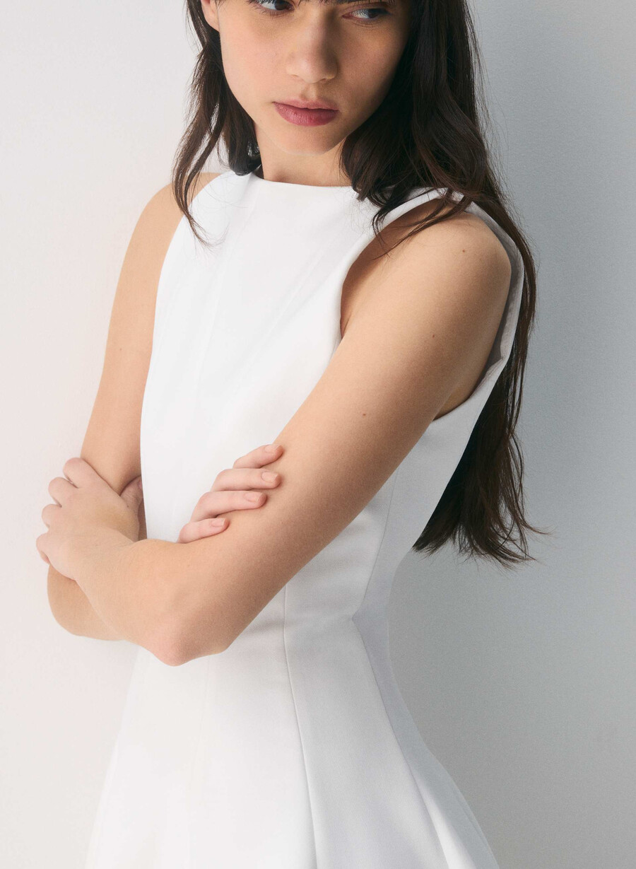 rochie proxy - resential white