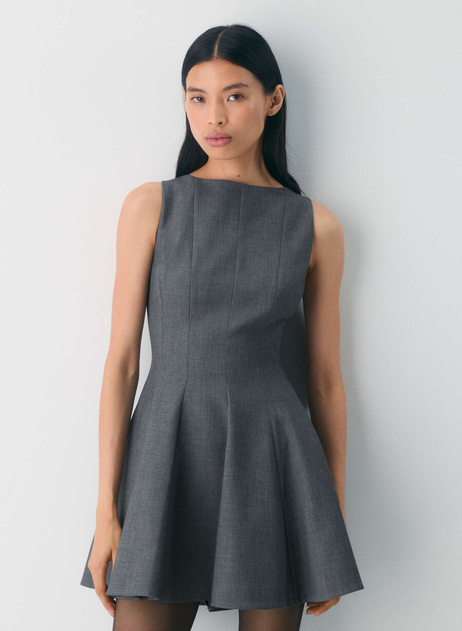 rochie proxy - ressential heather charcoal