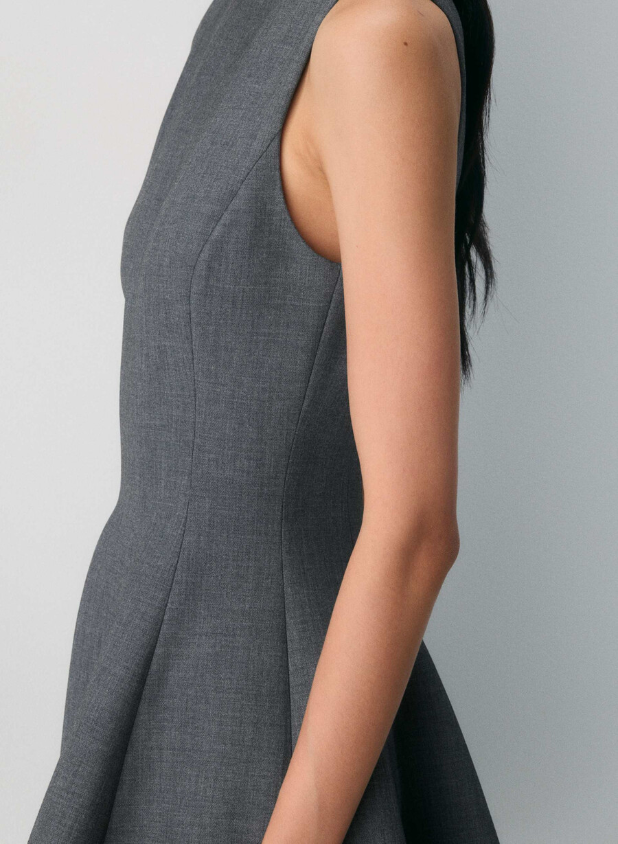rochie proxy - ressential heather charcoal