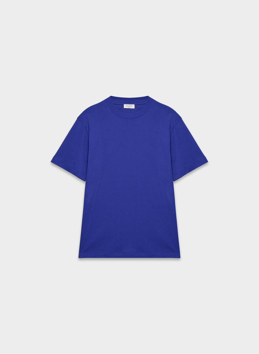 tricou interlock din bumbac pegasus albastru ablaze