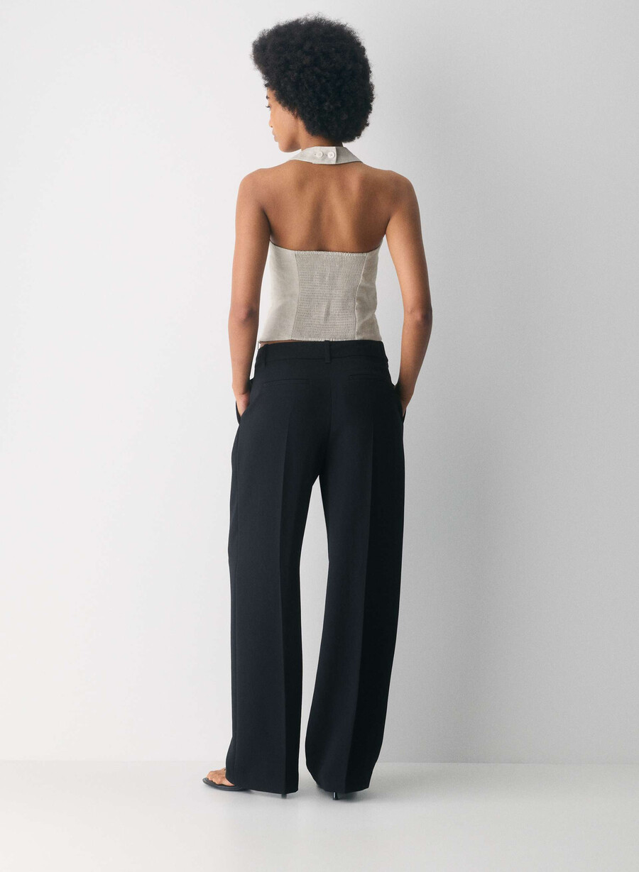 top halter din in whisper nevopsit ecru