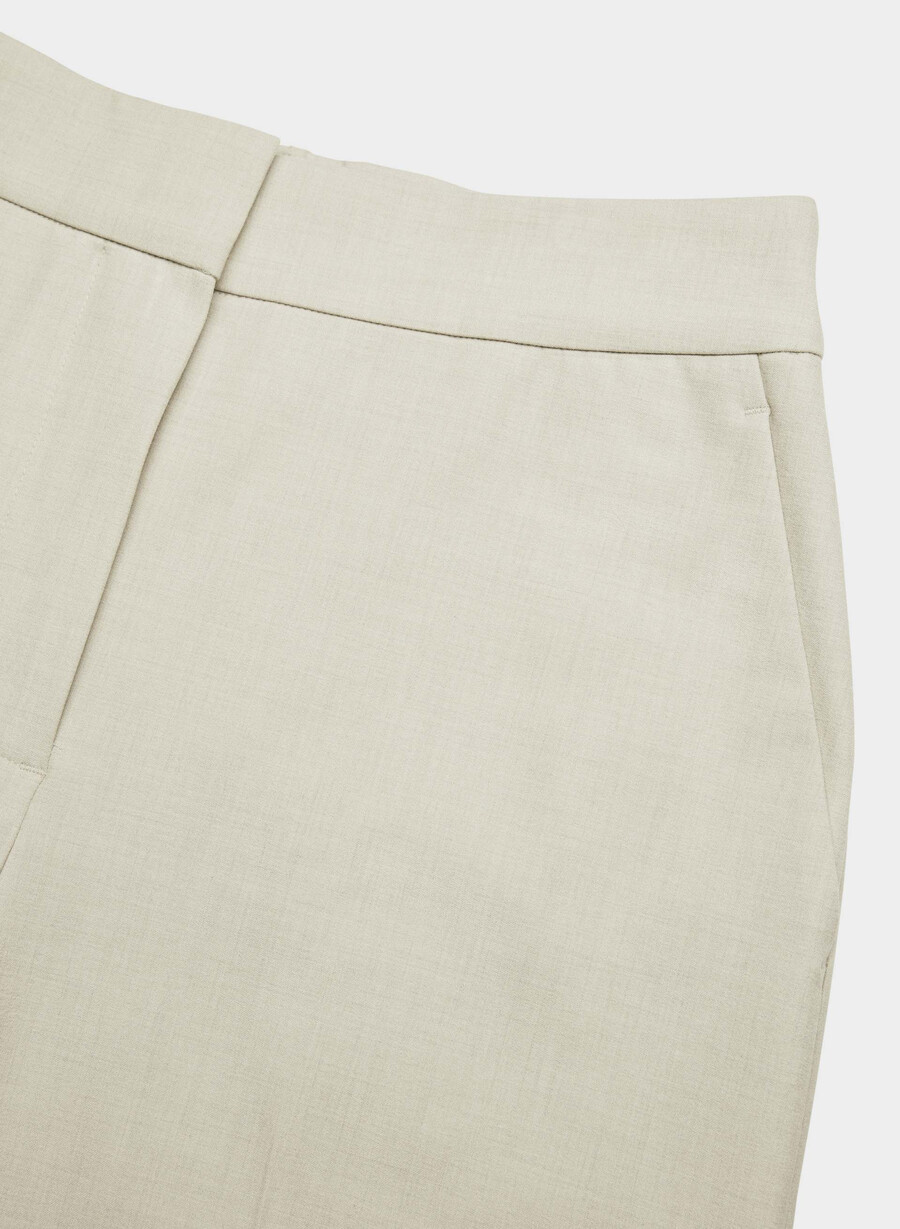 pantalonii limitless - ressential light heather matte pearl