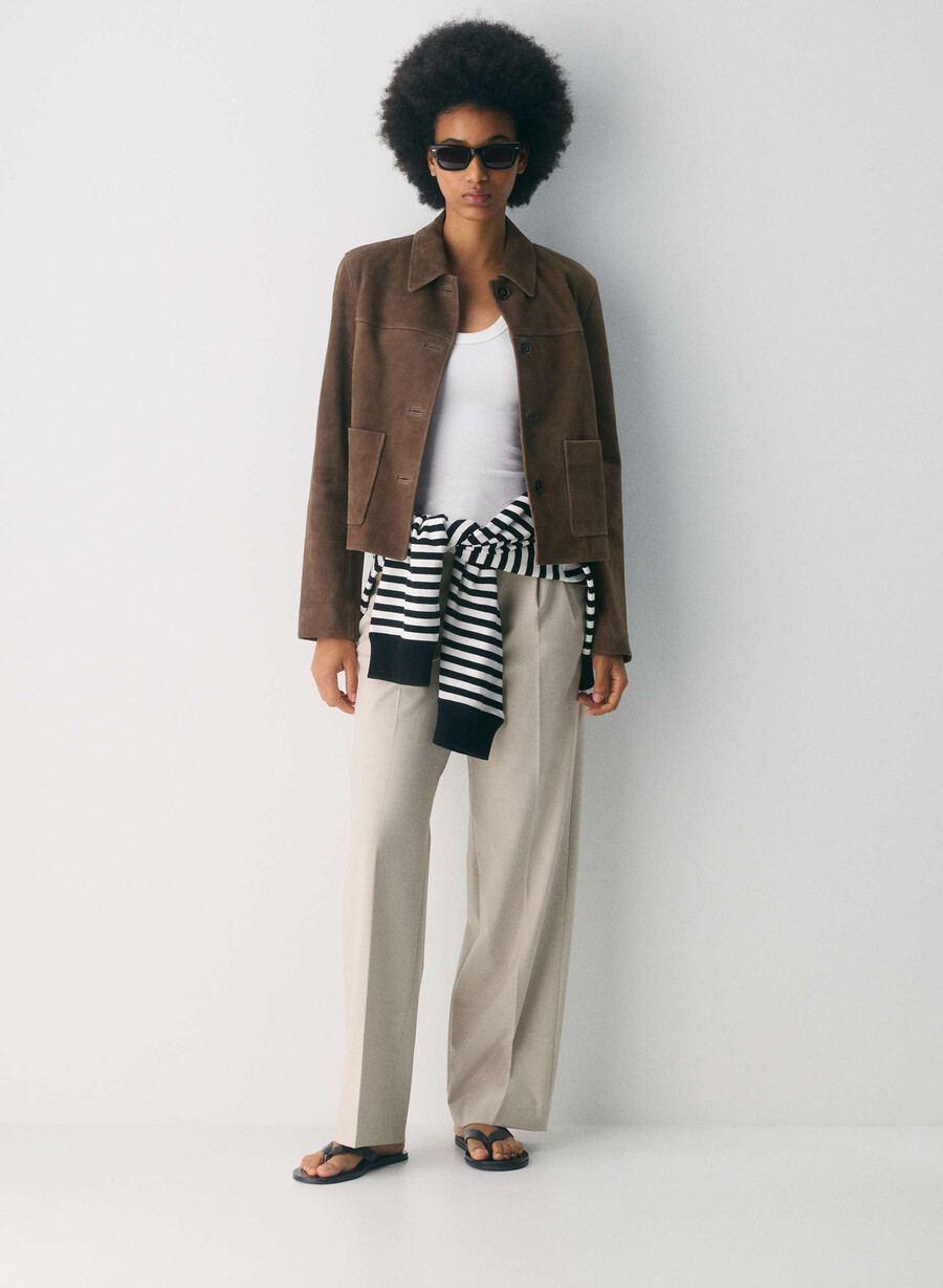 pantalonii fără efort - ressential light heather matte pearl