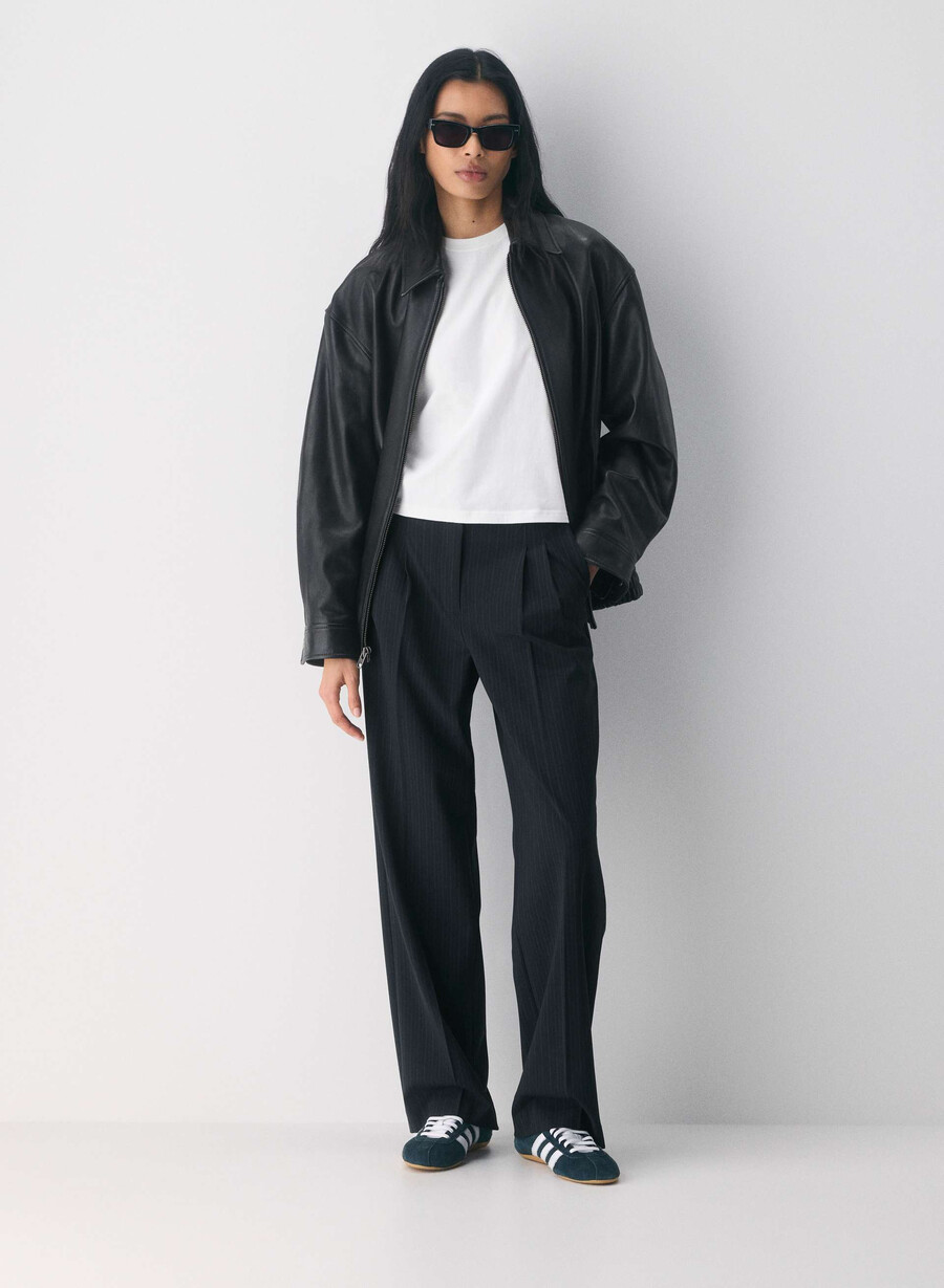 pantalonii effortless - ressential light ls st dk nt nvymt pr