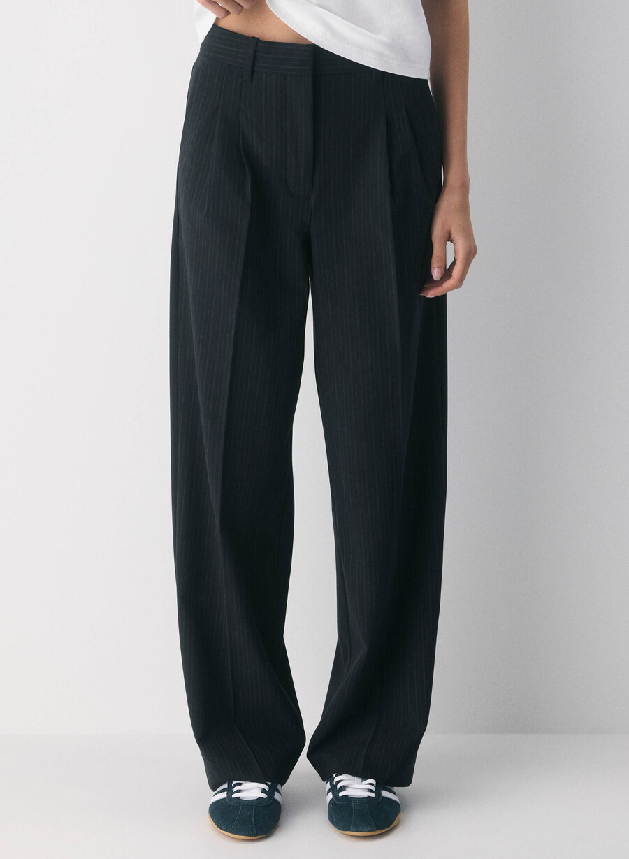 pantalonii effortless - ressential light ls st dk nt nvymt pr