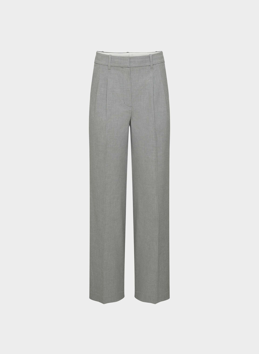 pantalonii effortless - ressential gri închis deschis heather