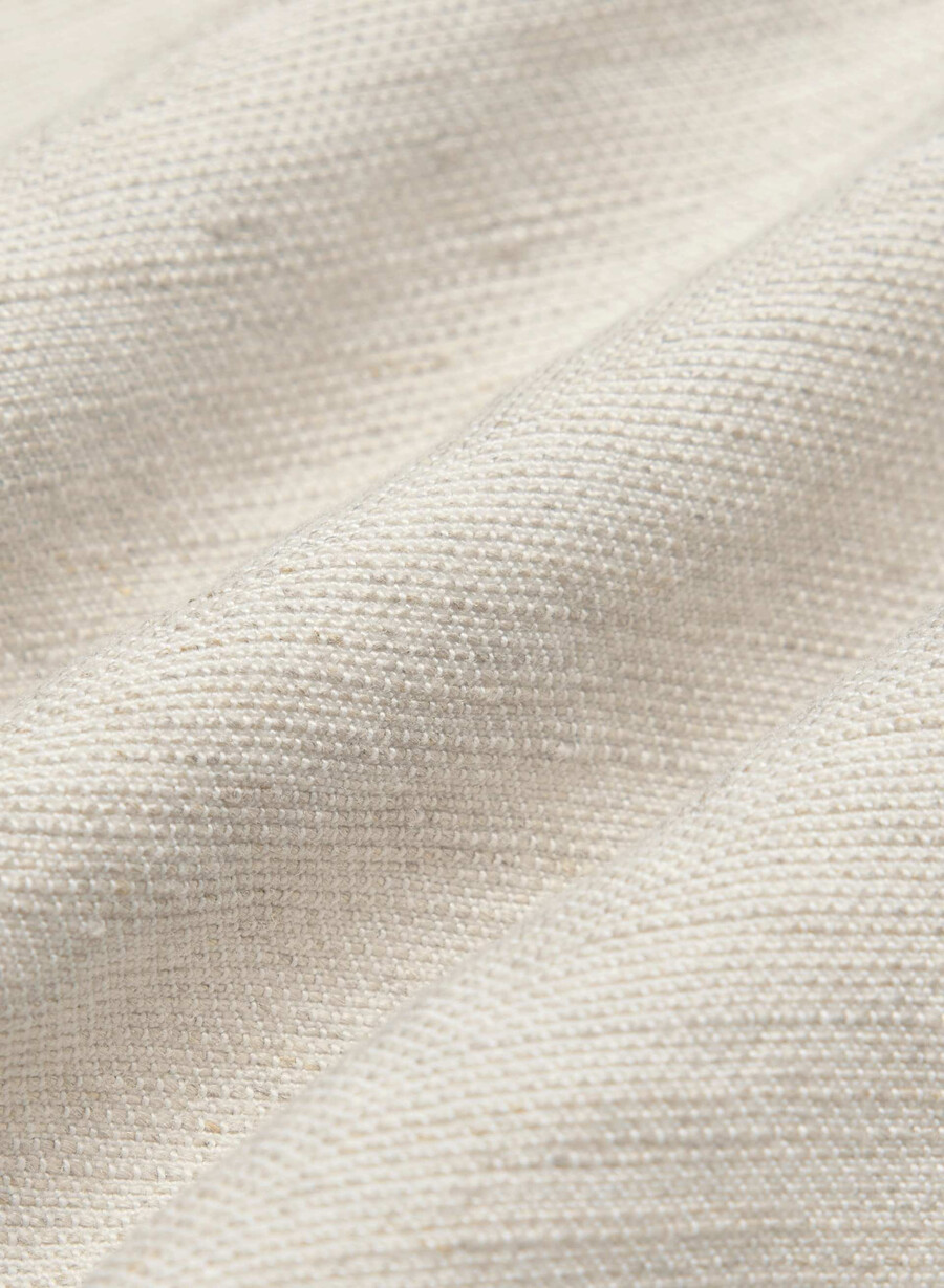 pantalonii effortless pant cu croială curbată - cruiselinen natural ecru