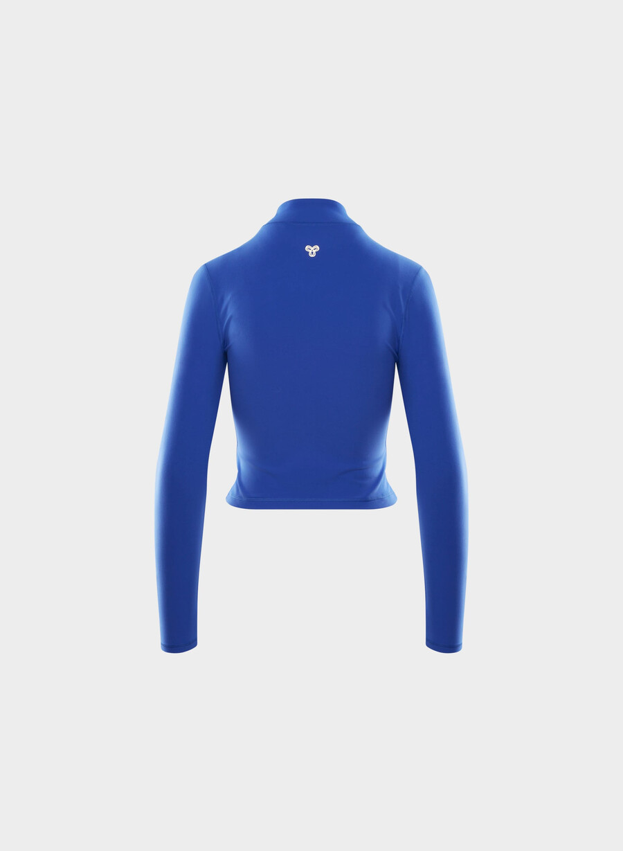 noua bluză butter limit cu fermoar ablaze blue