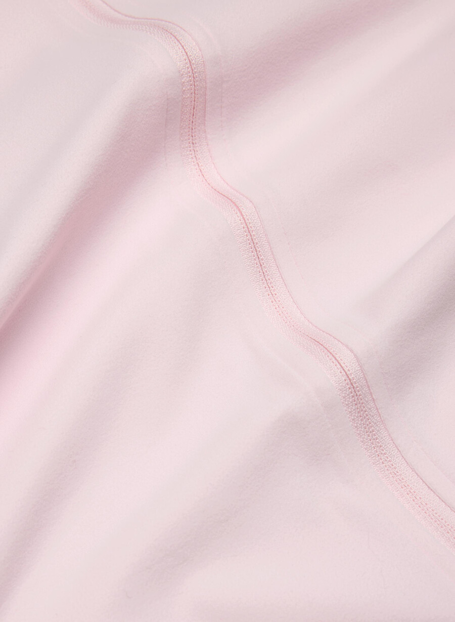 noua bluză butter limit cu fermoar villa pink