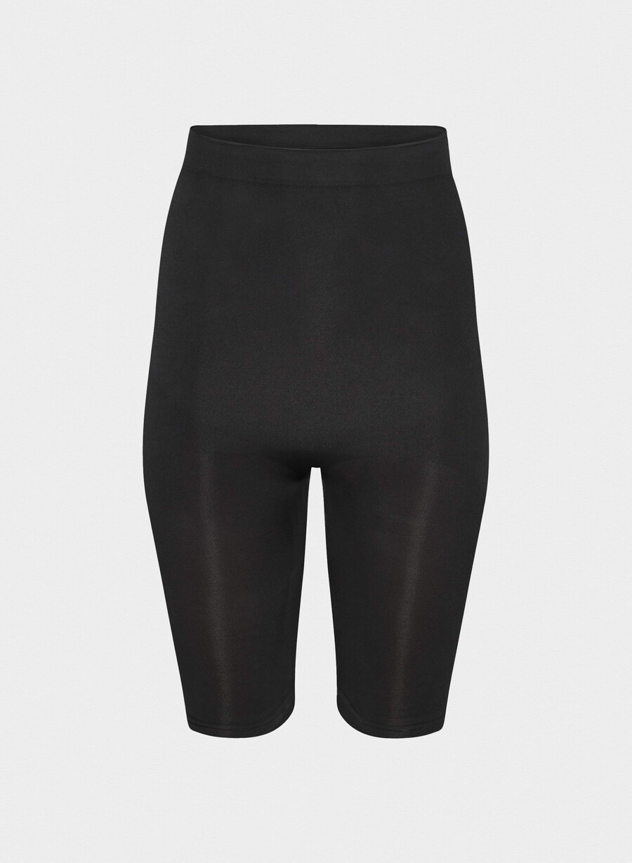 pantaloni scurți shapeenhance fără cusături talie înaltă negri
