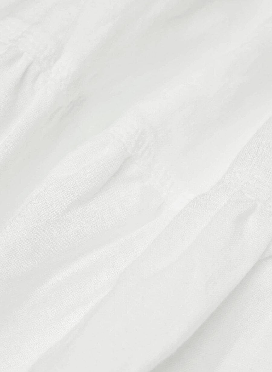 rochie martine din in albĂ