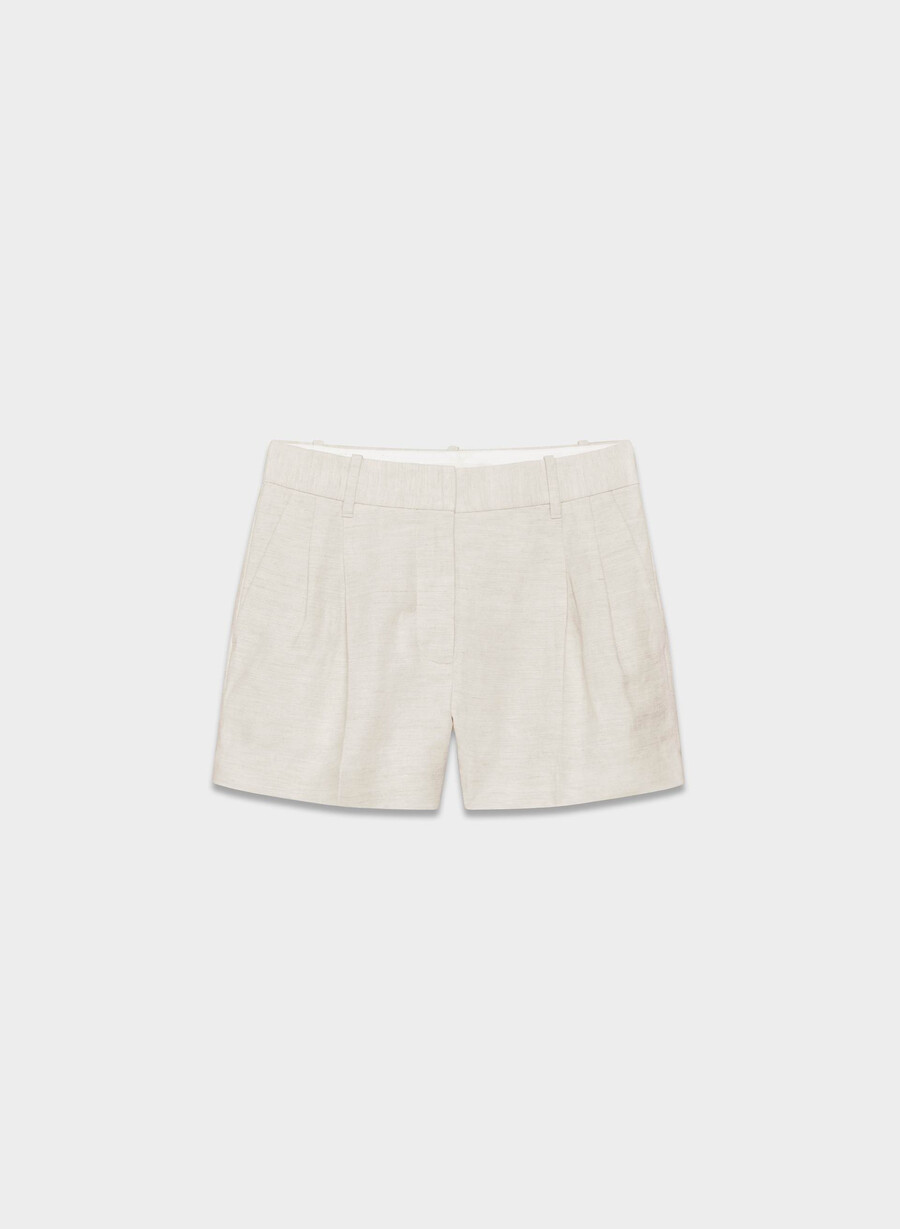 mini-ul effortless short - cruiselinen natural ecru
