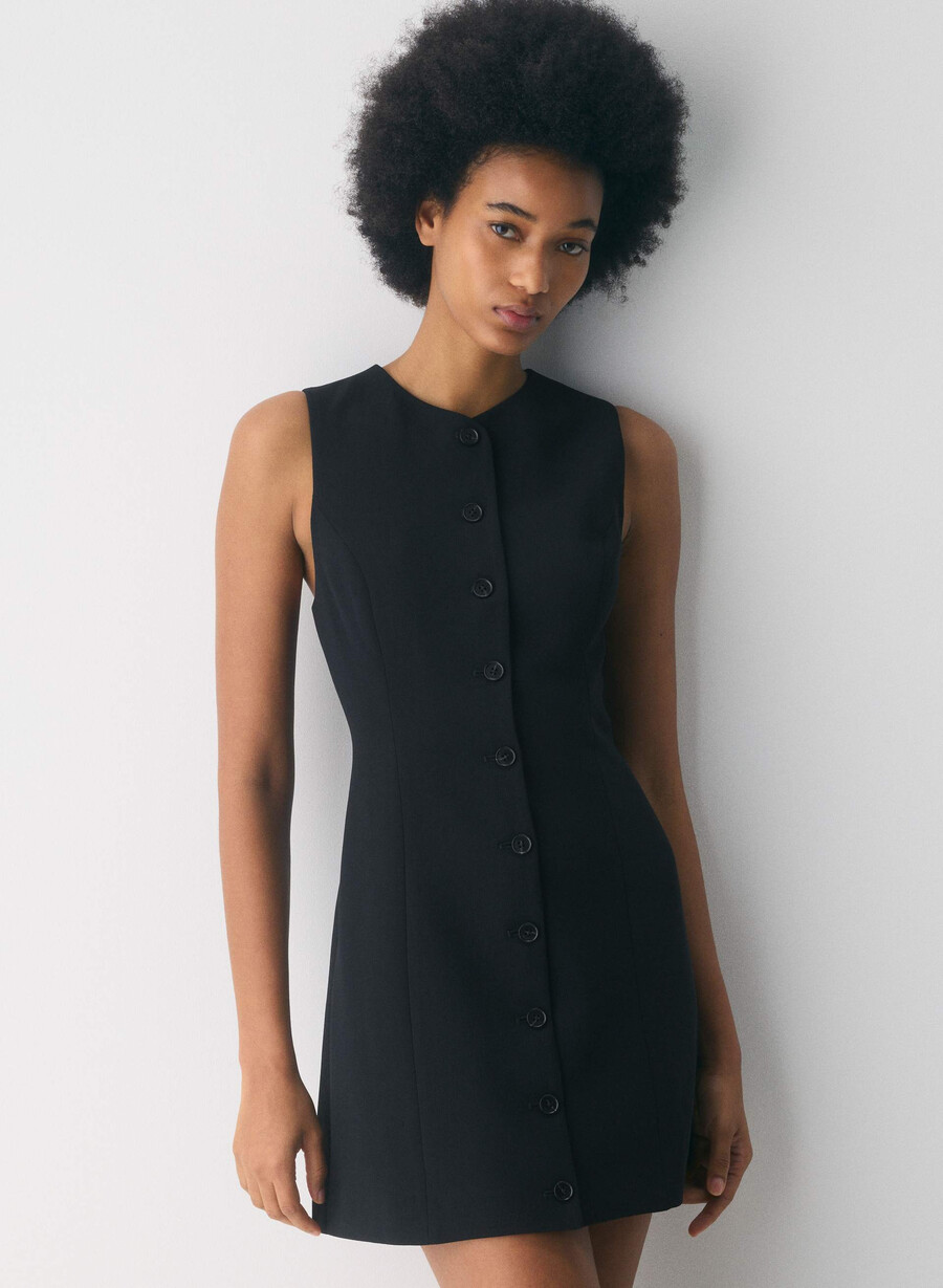 rochie regală - crepette negru