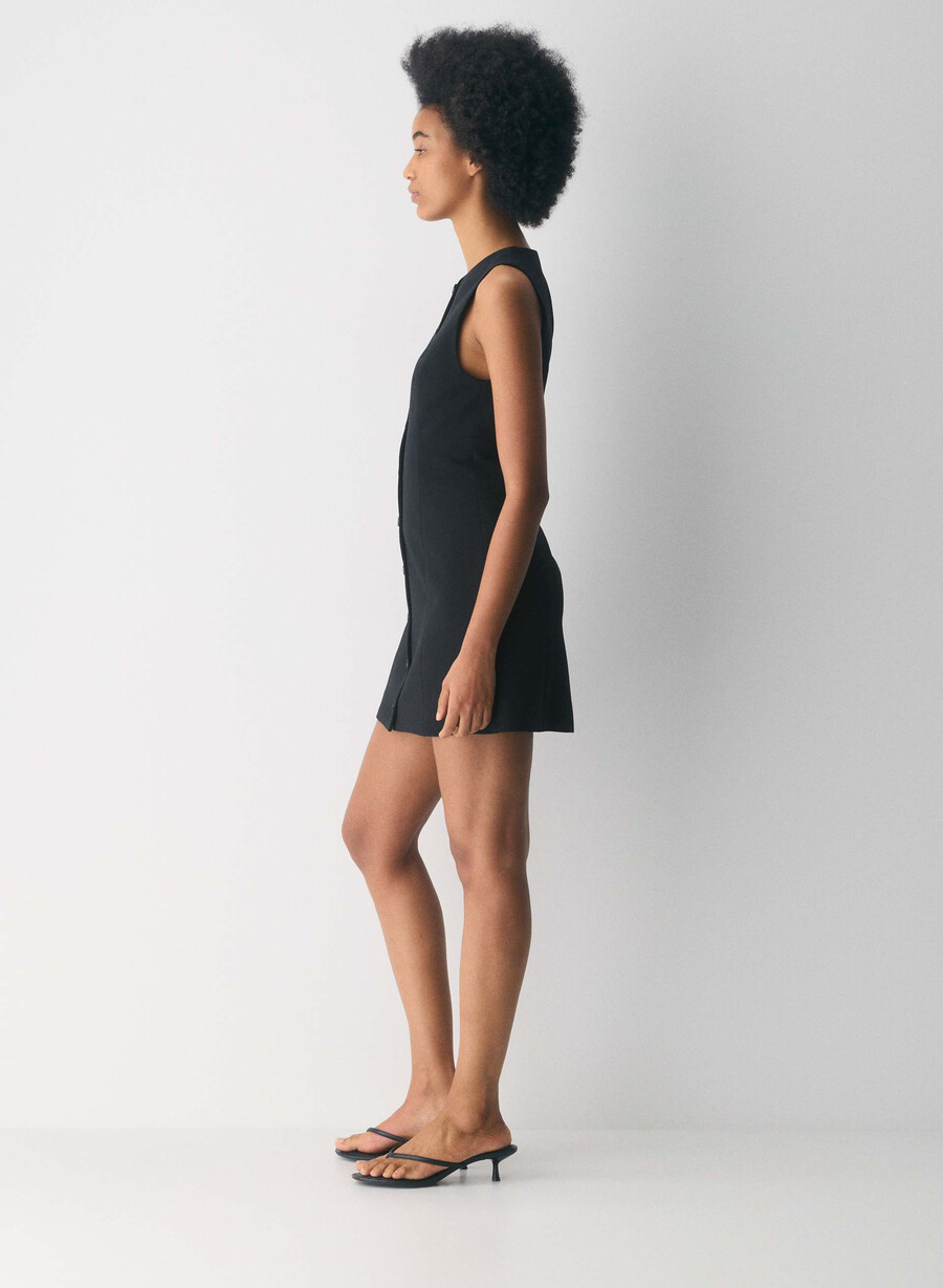 rochie regală - crepette negru