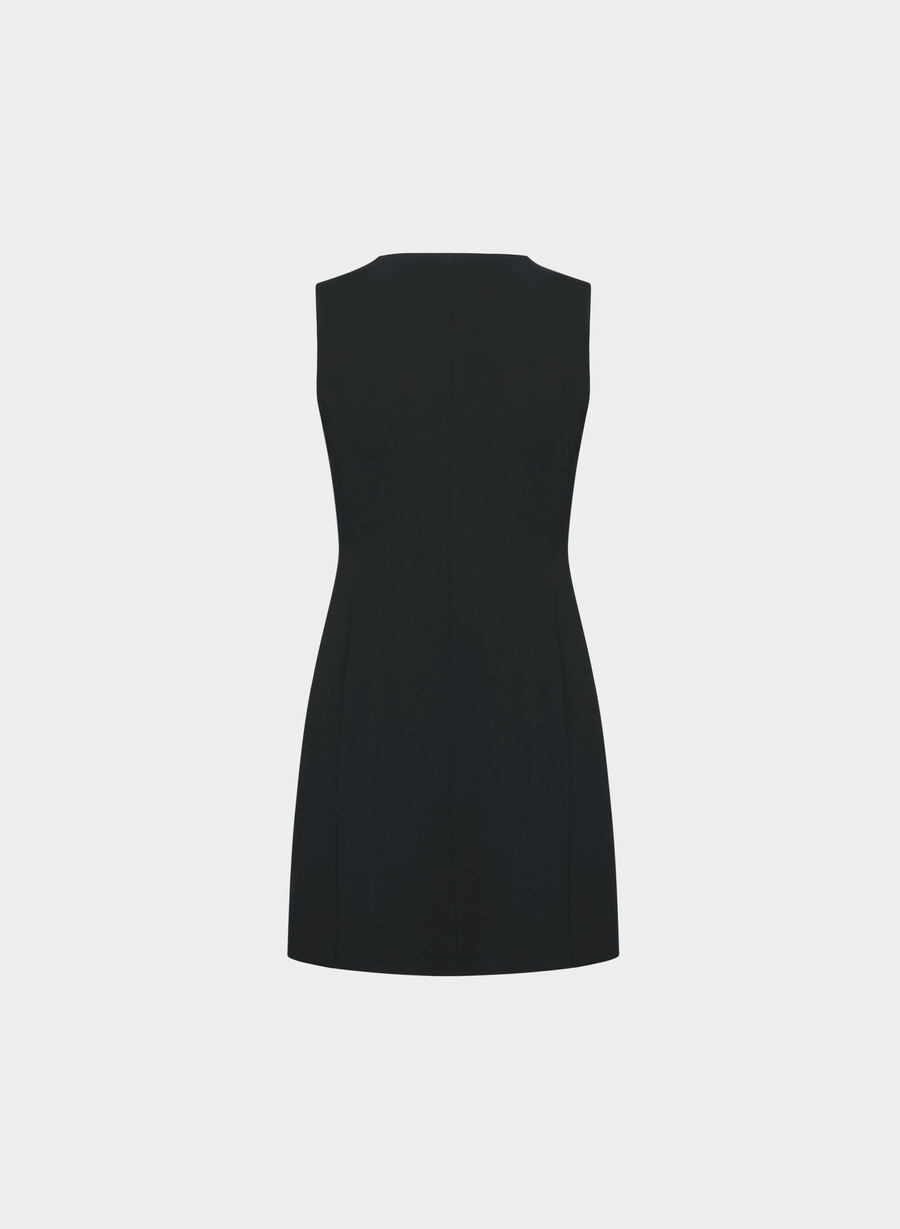 rochie regală - crepette negru