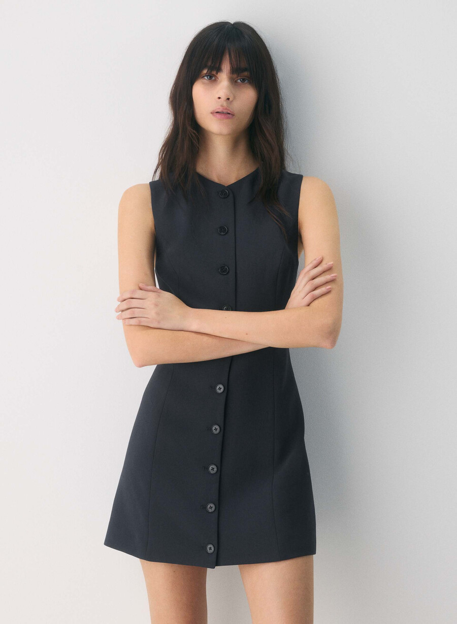 rochie regală - crepette bleumarin bleumarin Închis