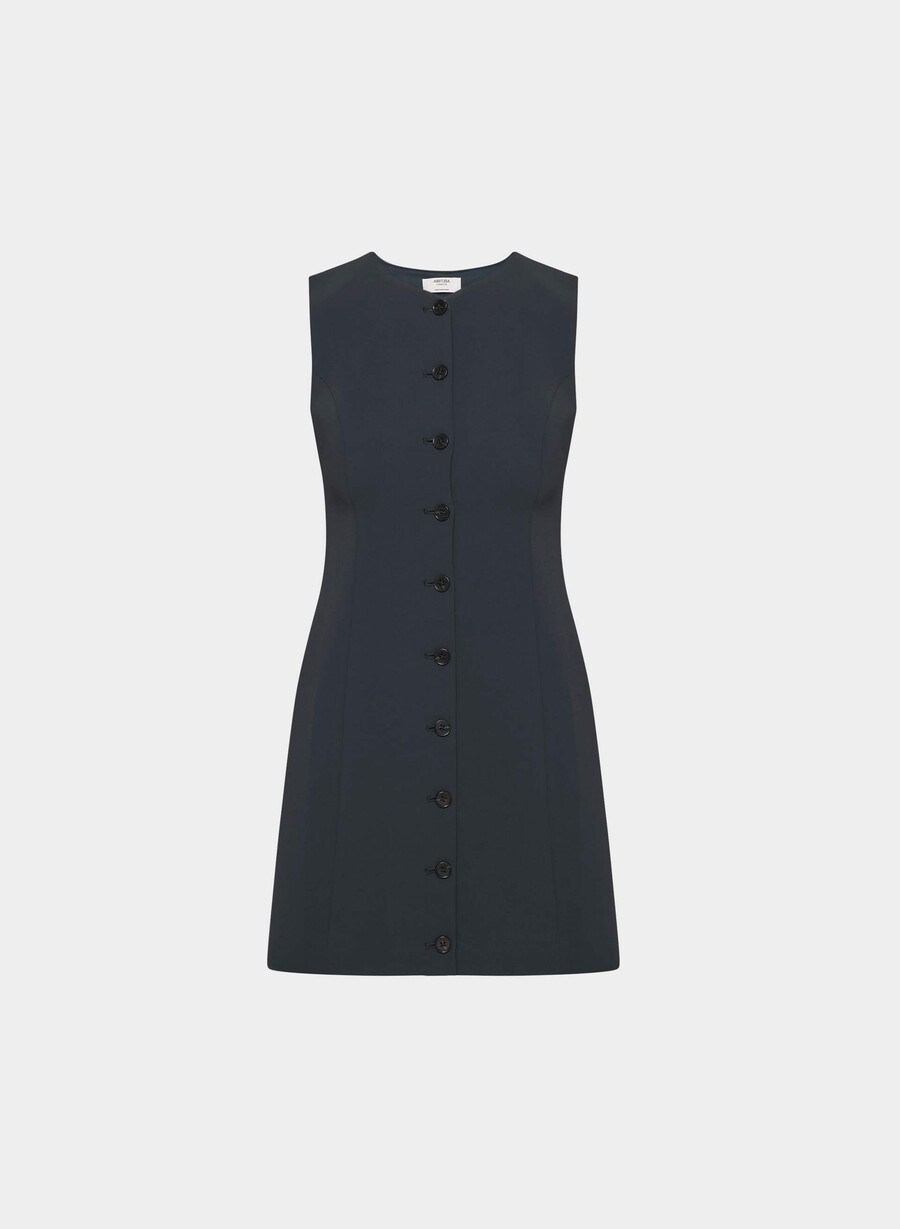 rochie regală - crepette bleumarin bleumarin Închis