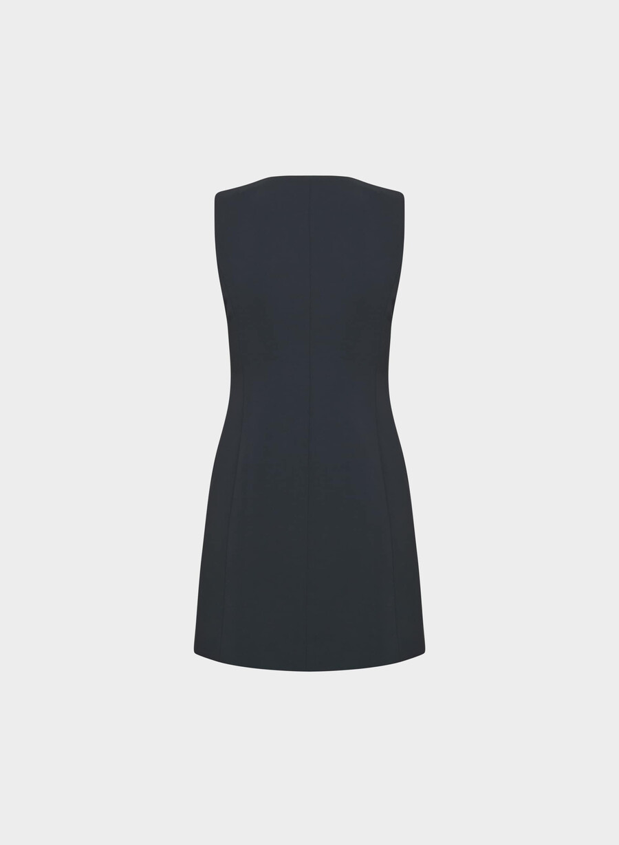 rochie regală - crepette bleumarin bleumarin Închis