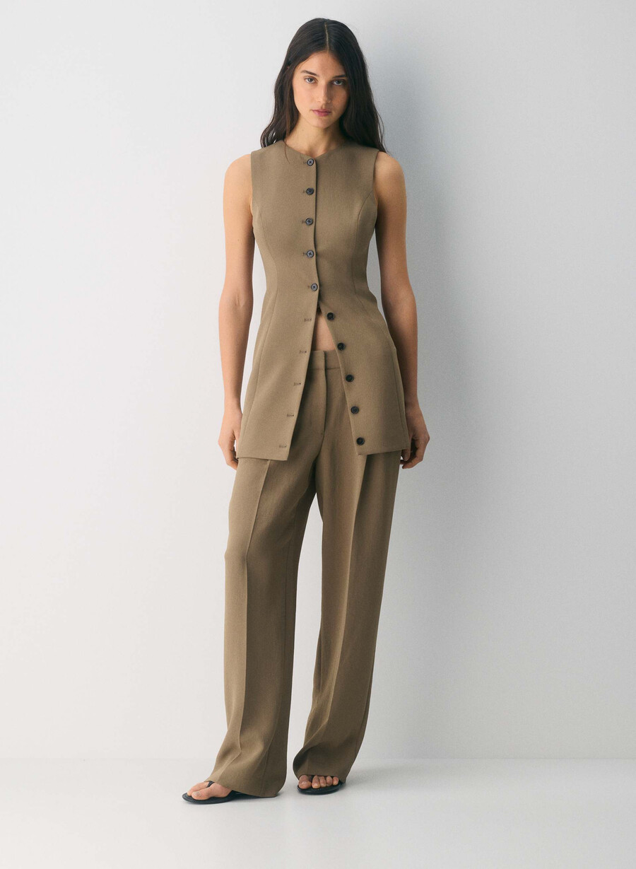 rochie regal - crepette folio brown