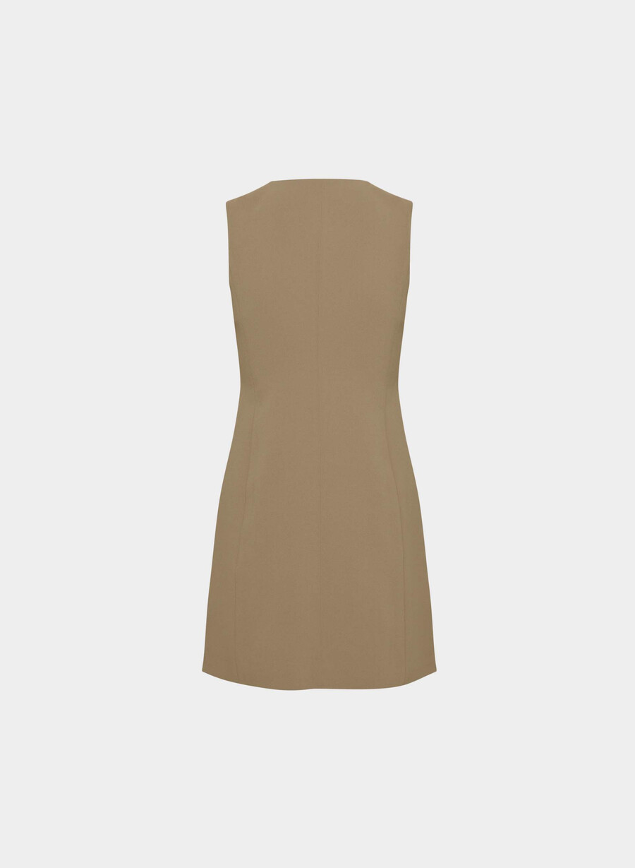 rochie regal - crepette folio brown