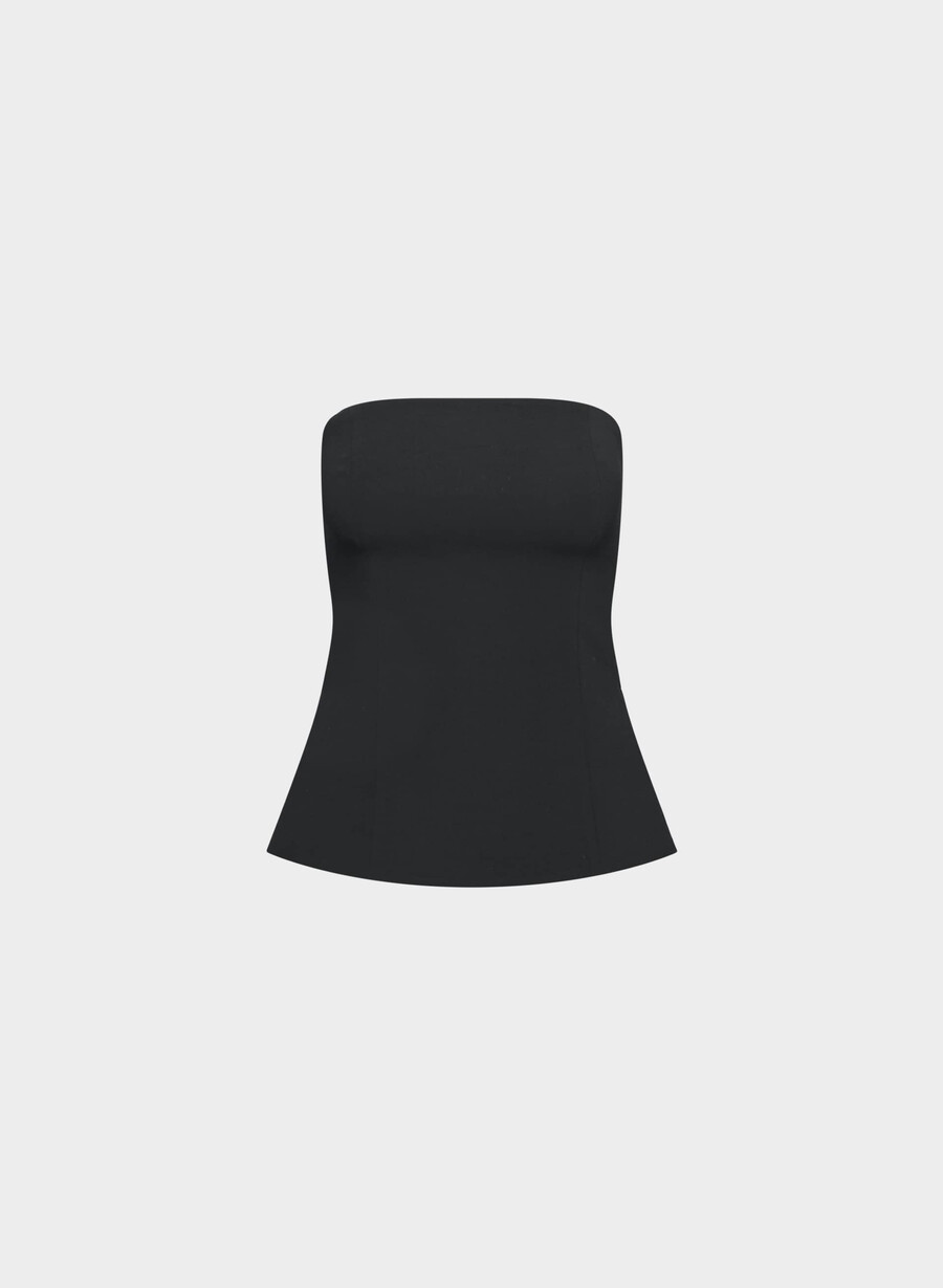 top tubular posh - crepette negru