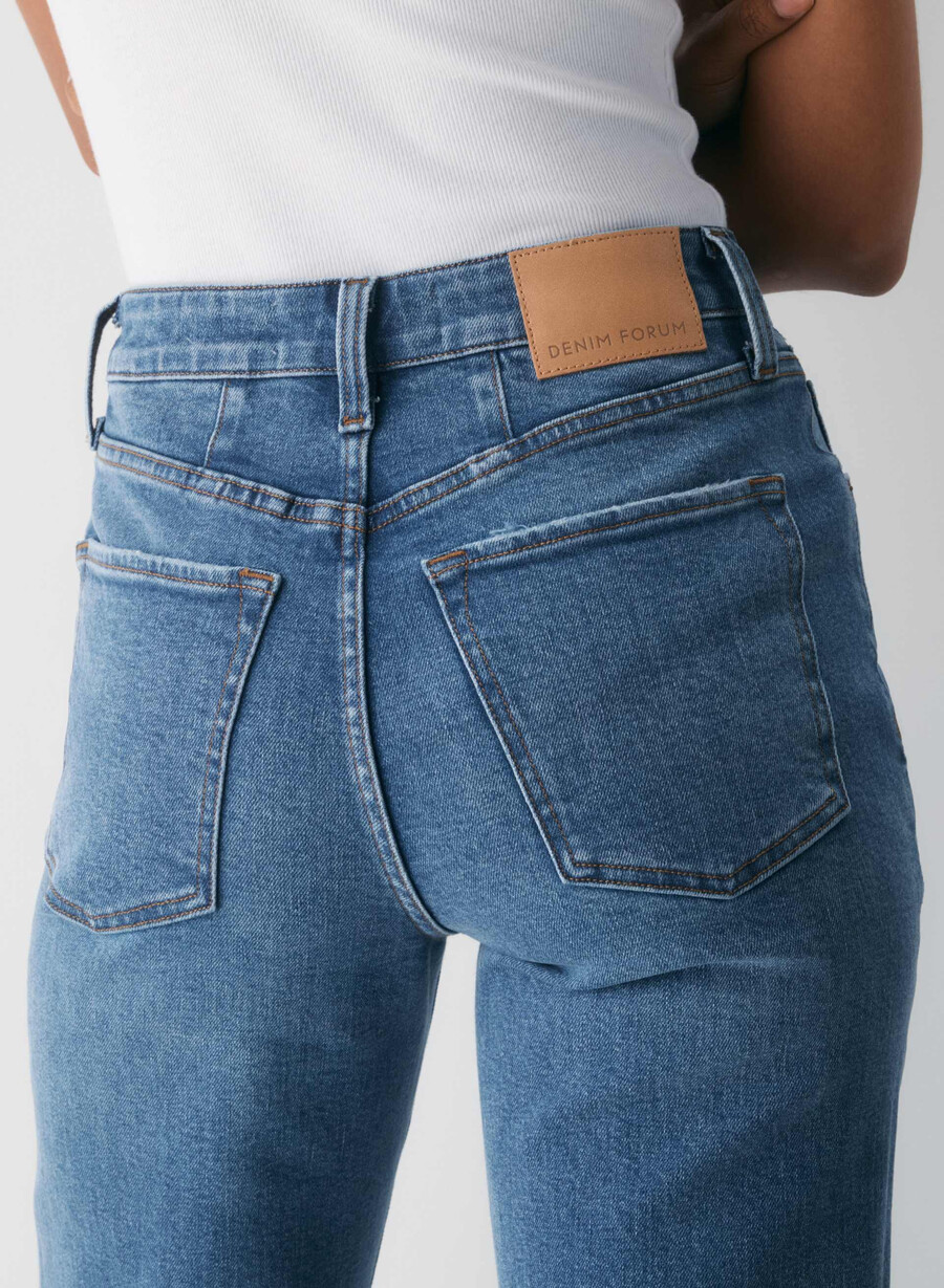 denim forum blugi largi cu talie înaltă model anii 90 model kiss n tell black 5 ani