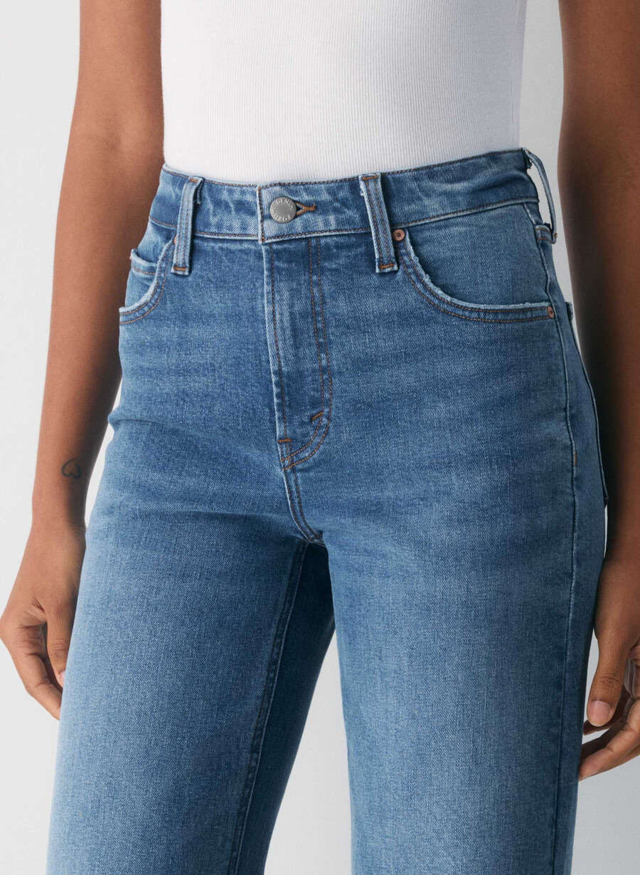 denim forum blugi largi cu talie înaltă model anii 90 model kiss n tell black 5 ani
