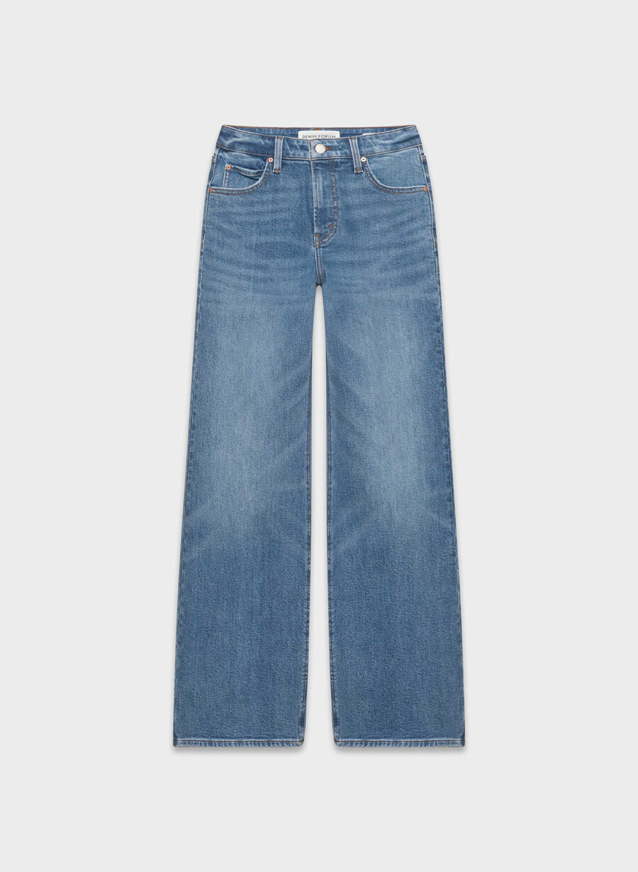 denim forum blugi largi cu talie înaltă model anii 90 model kiss n tell black 5 ani