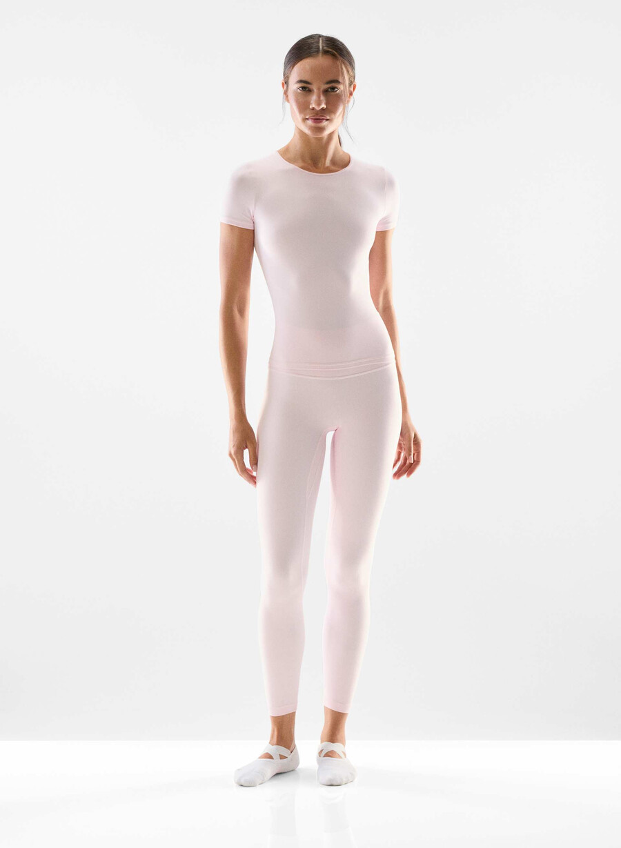 colanți butter cheeky infinite cu talie înaltă 26 villa pink