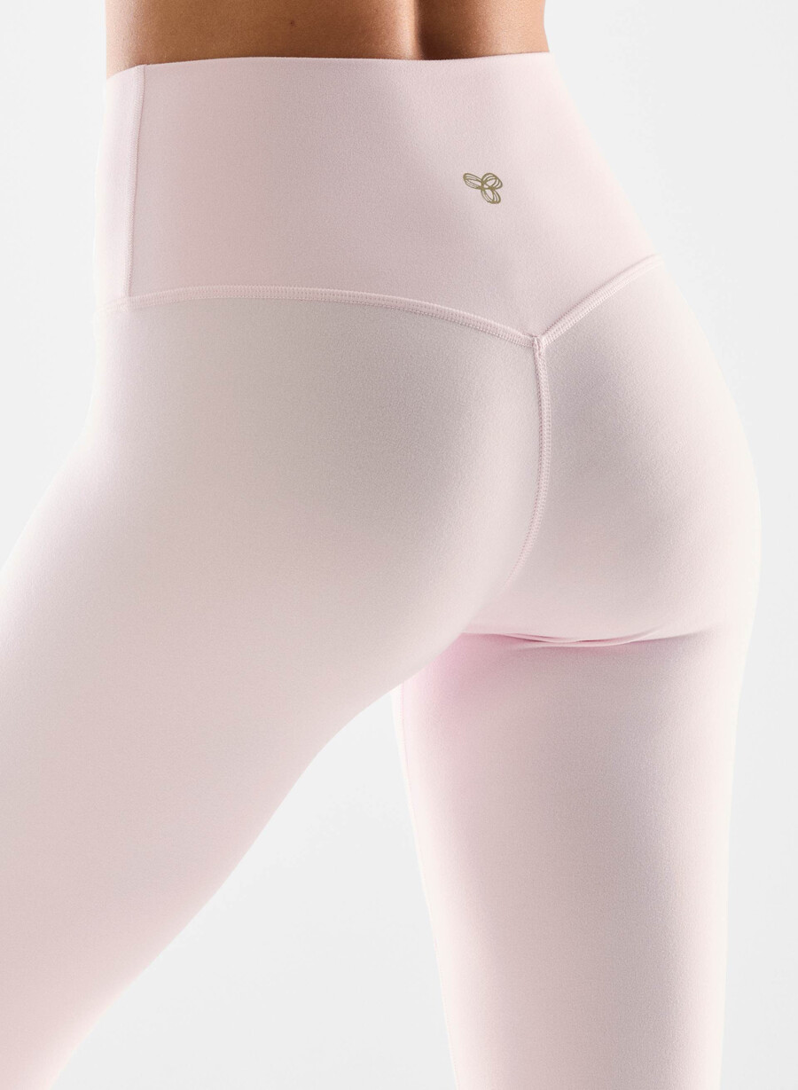 colanți butter cheeky infinite cu talie înaltă 26 villa pink