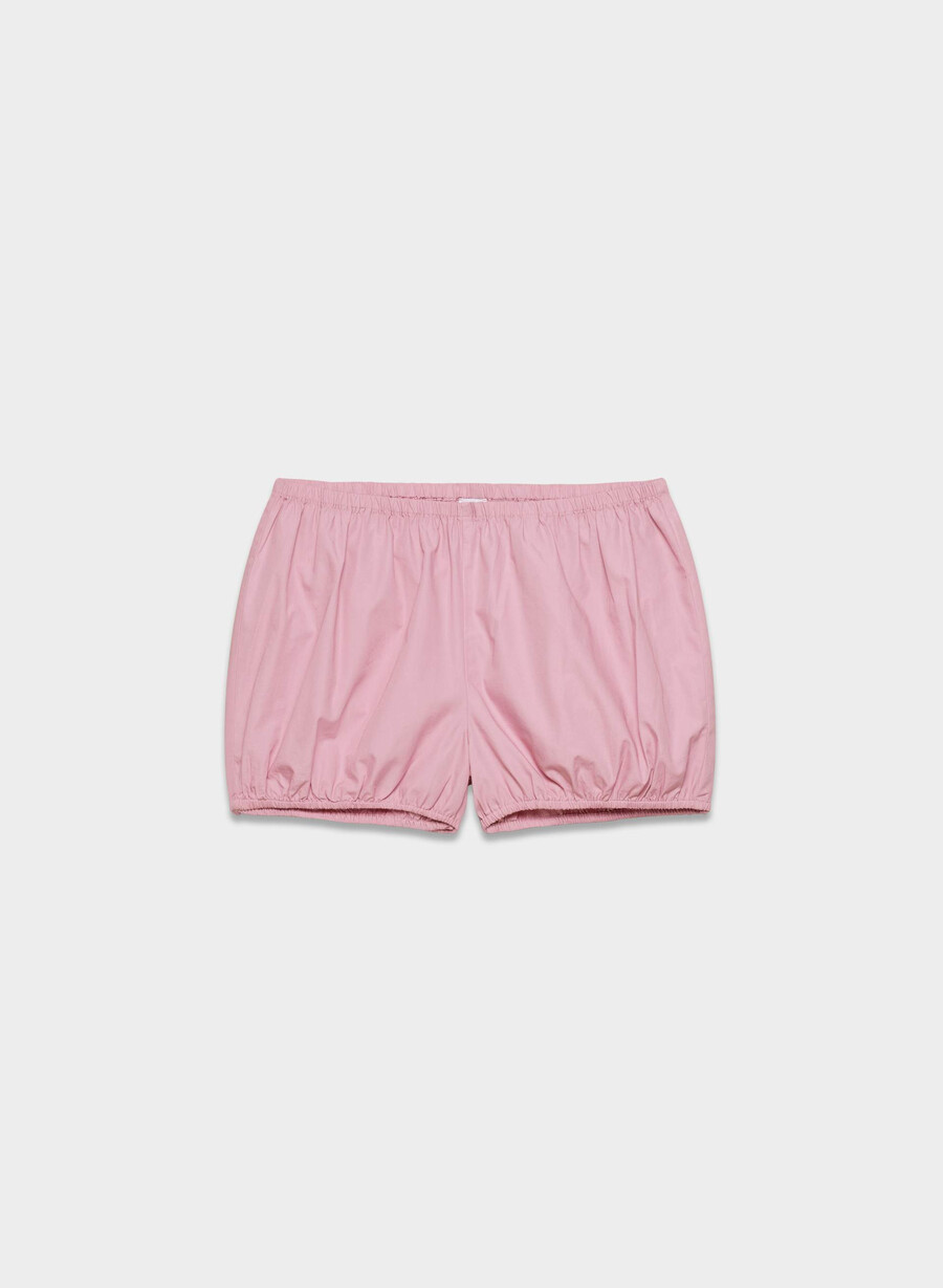 pantaloni scurți espresso poplin roz acriu