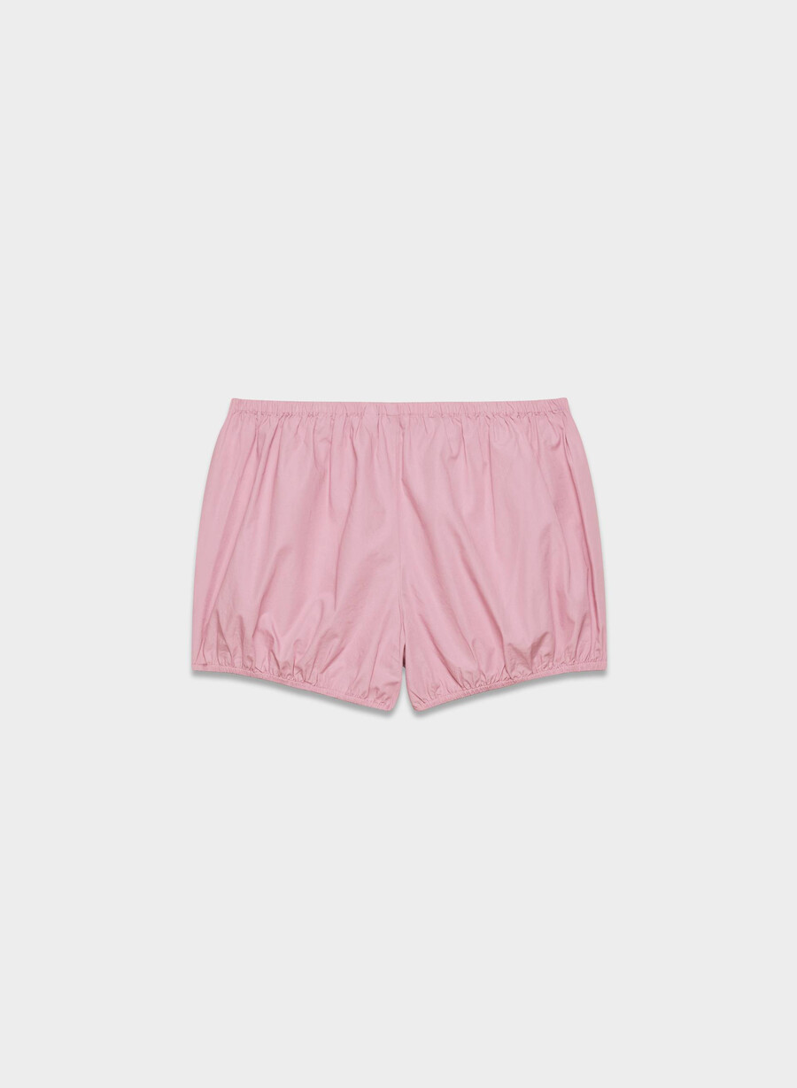 pantaloni scurți espresso poplin roz acriu