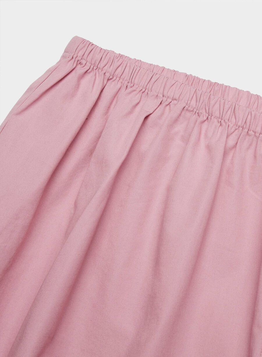 pantaloni scurți espresso poplin roz acriu