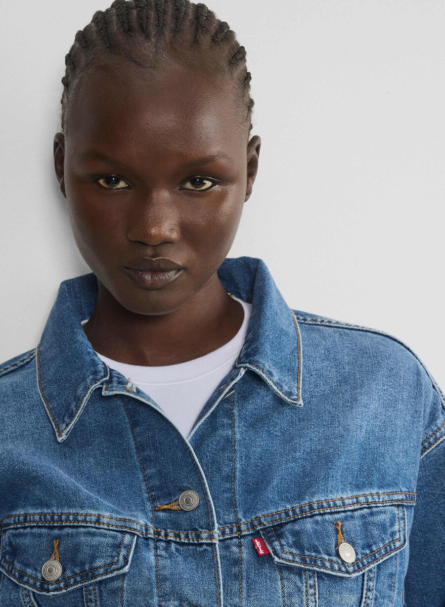 geacă levis shrunken 90 trucker cool city whip