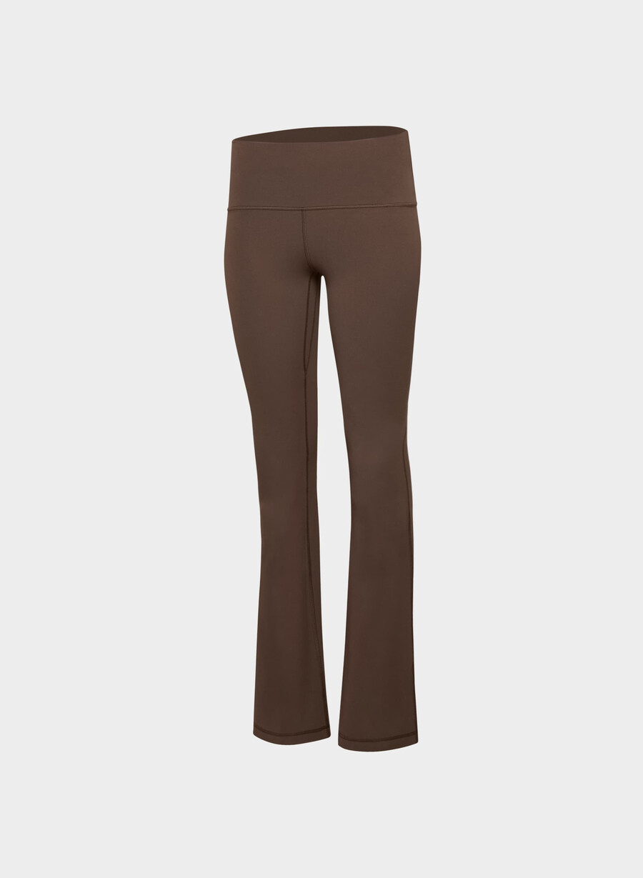 colanți butter cheeky hi-rise flare 32 maro mocha