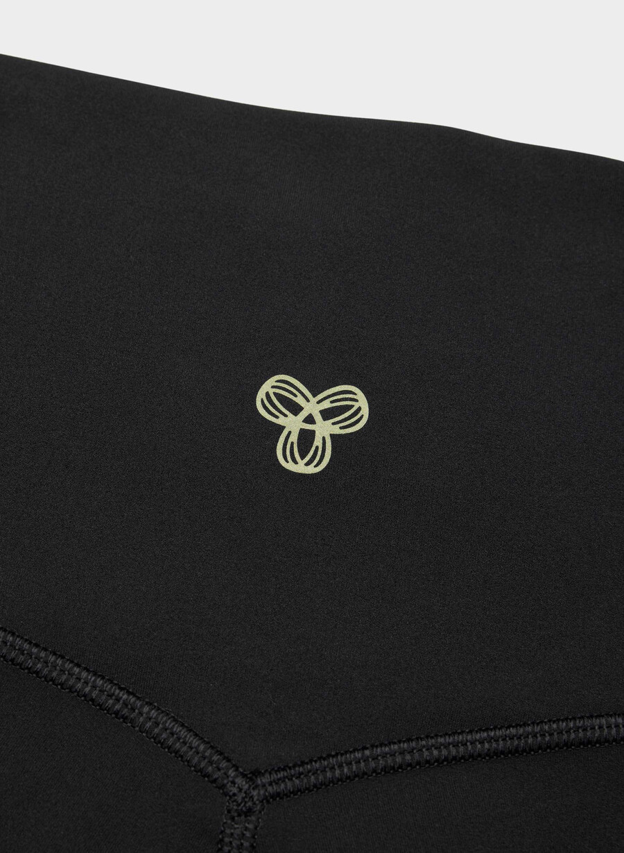 pantaloni scurți butter cheeky hi-rise 38 cm negri