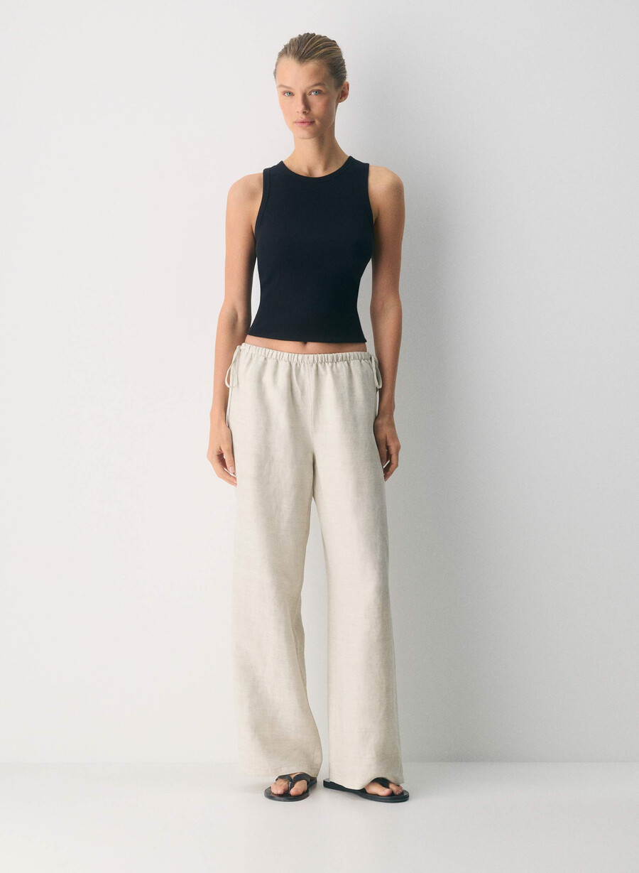 pantaloni cruiselinen artisan nevopsit ecru