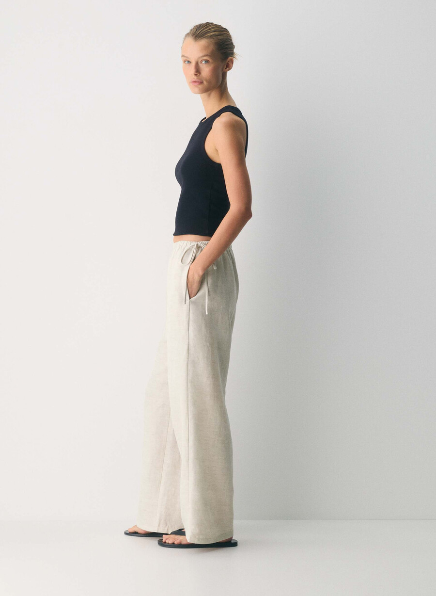 pantaloni cruiselinen artisan nevopsit ecru