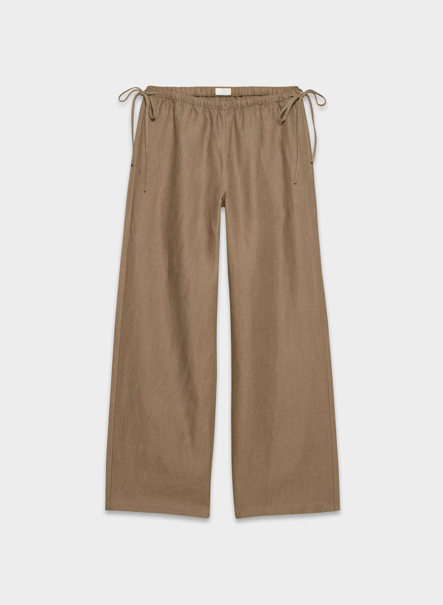 pantaloni artizanali cruiselinen folio maro