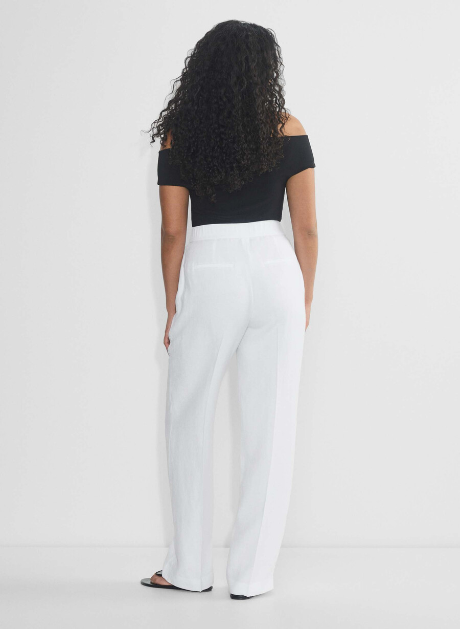 pantalonii limitless pant cu croială curbată - cruiselinen albi
