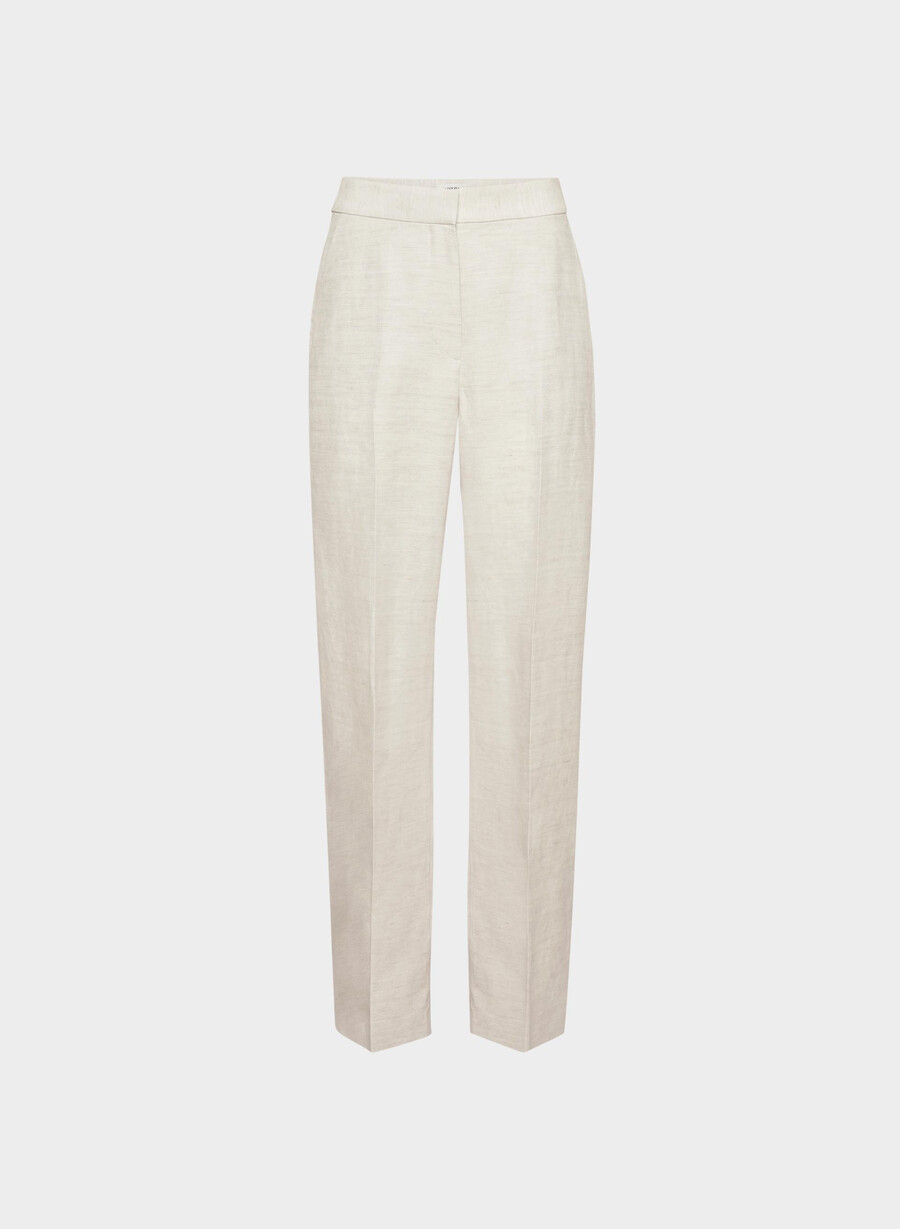 pantalonii limitless pant cu croială curbată - cruiselinen natural ecru