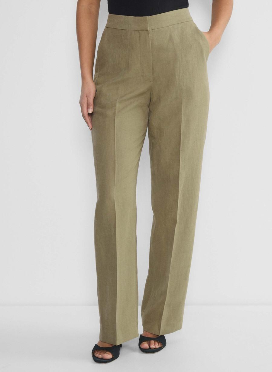 pantalonii limitless pant cu croială curbată - cruiselinen sundried olive