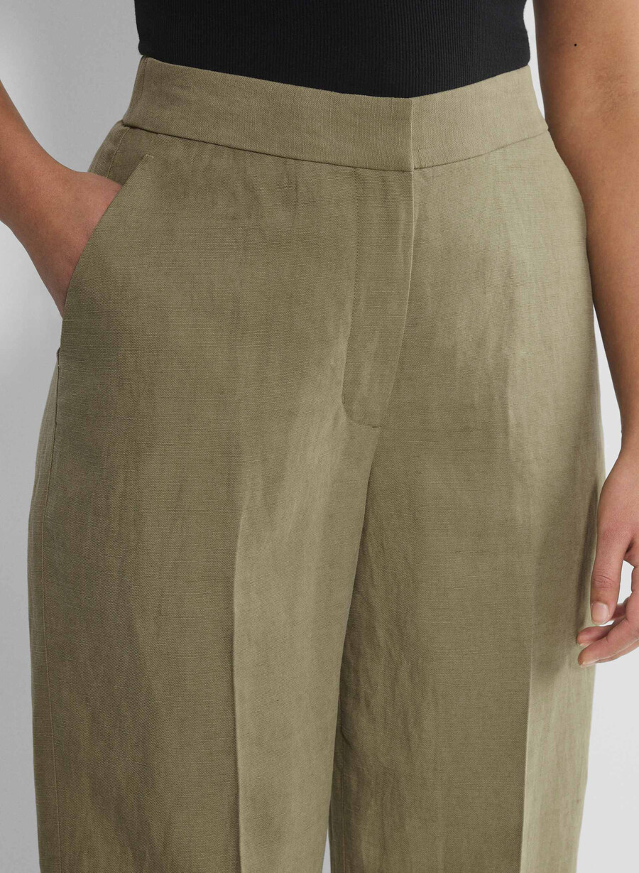 pantalonii limitless pant cu croială curbată - cruiselinen sundried olive