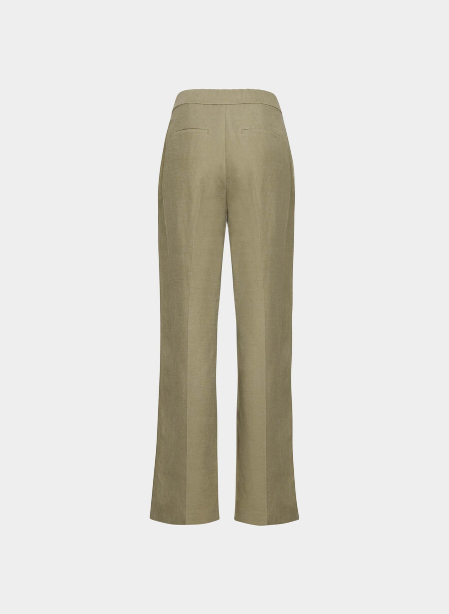 pantalonii limitless pant cu croială curbată - cruiselinen sundried olive
