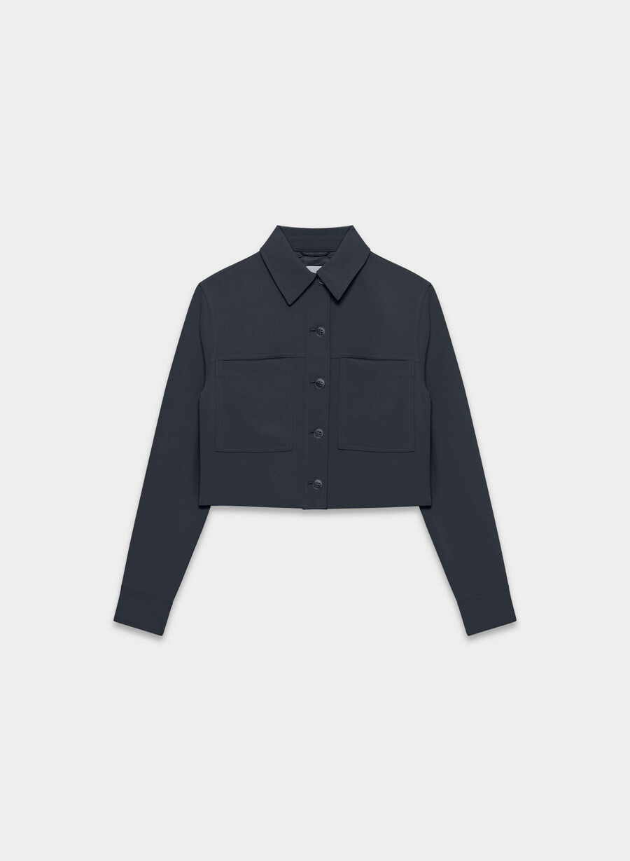 jachetă scurtă mică - crepette dark night navy