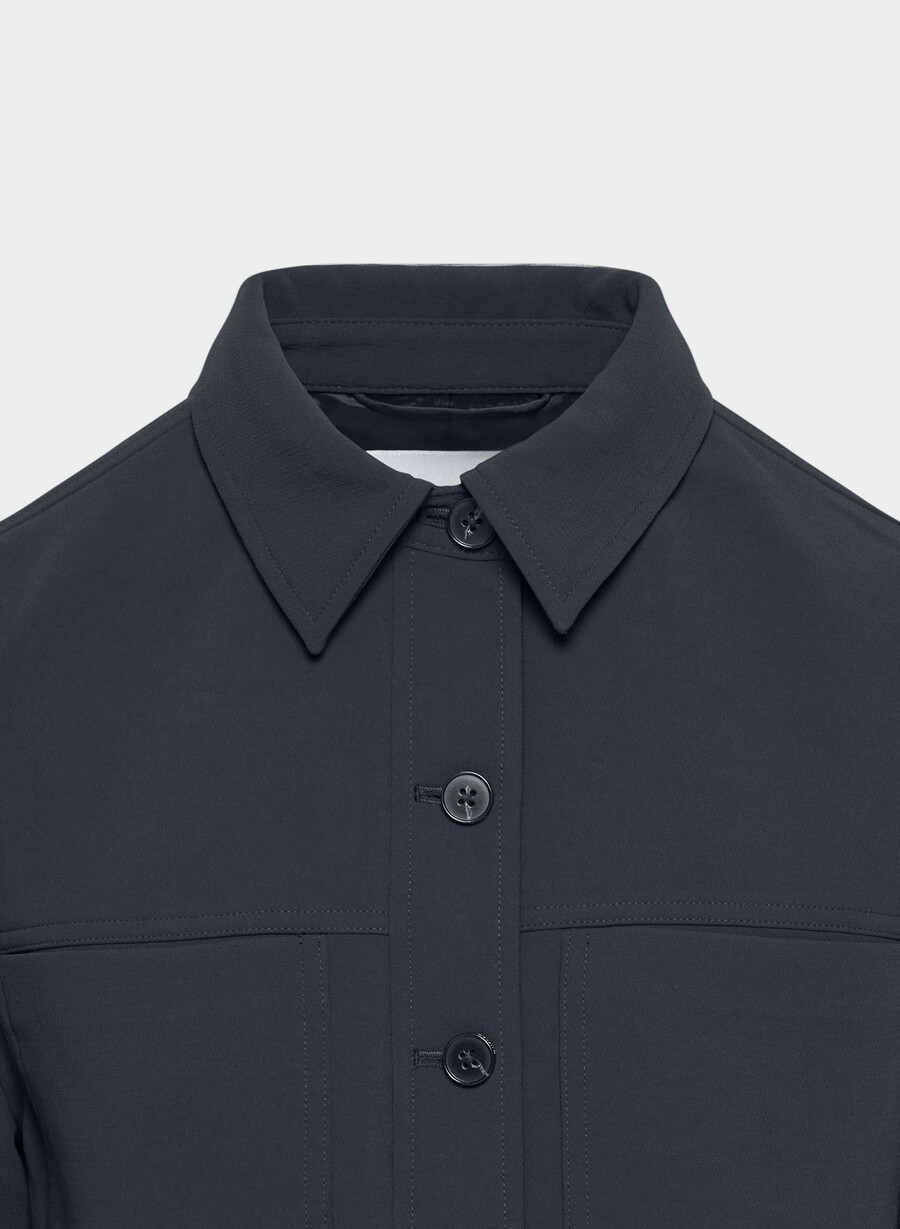jachetă scurtă mică - crepette dark night navy