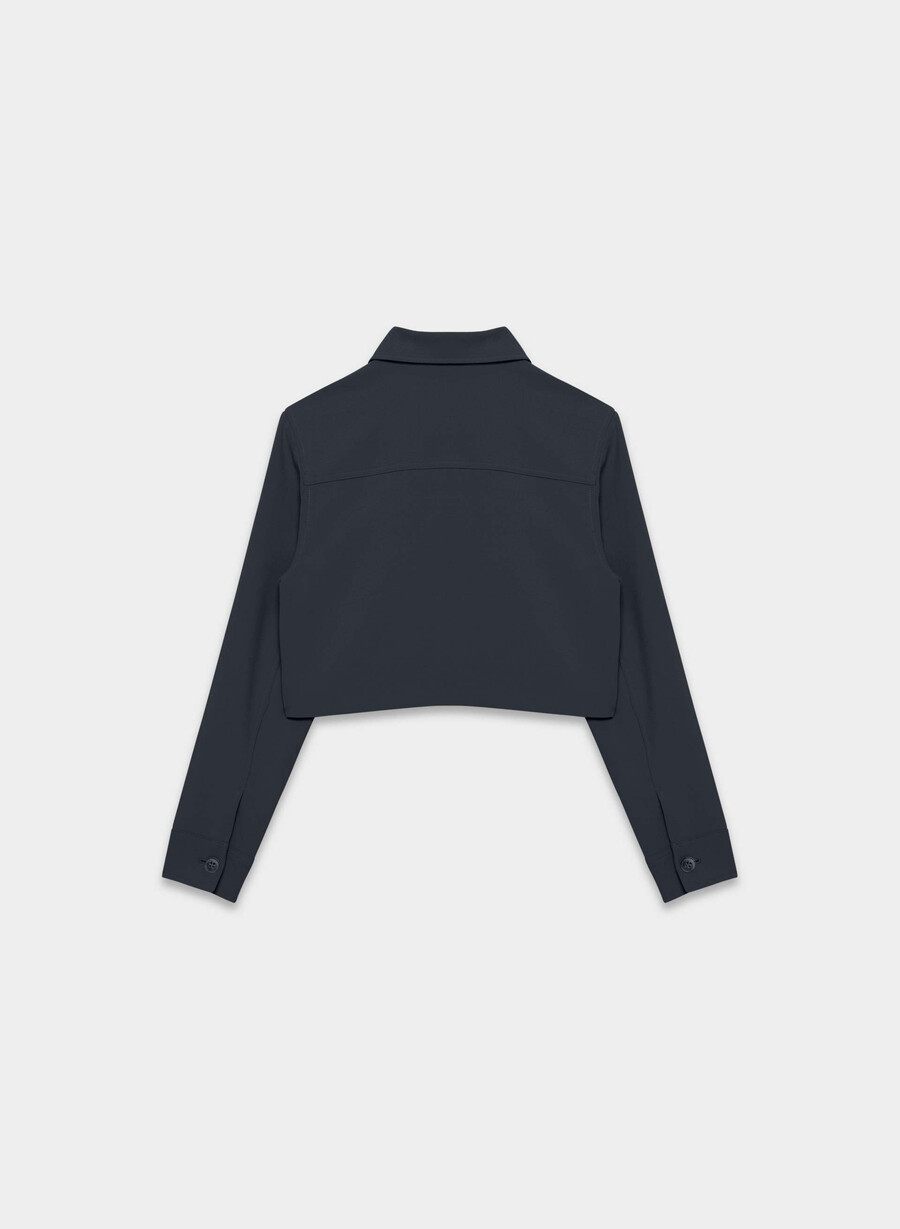 jachetă scurtă mică - crepette dark night navy