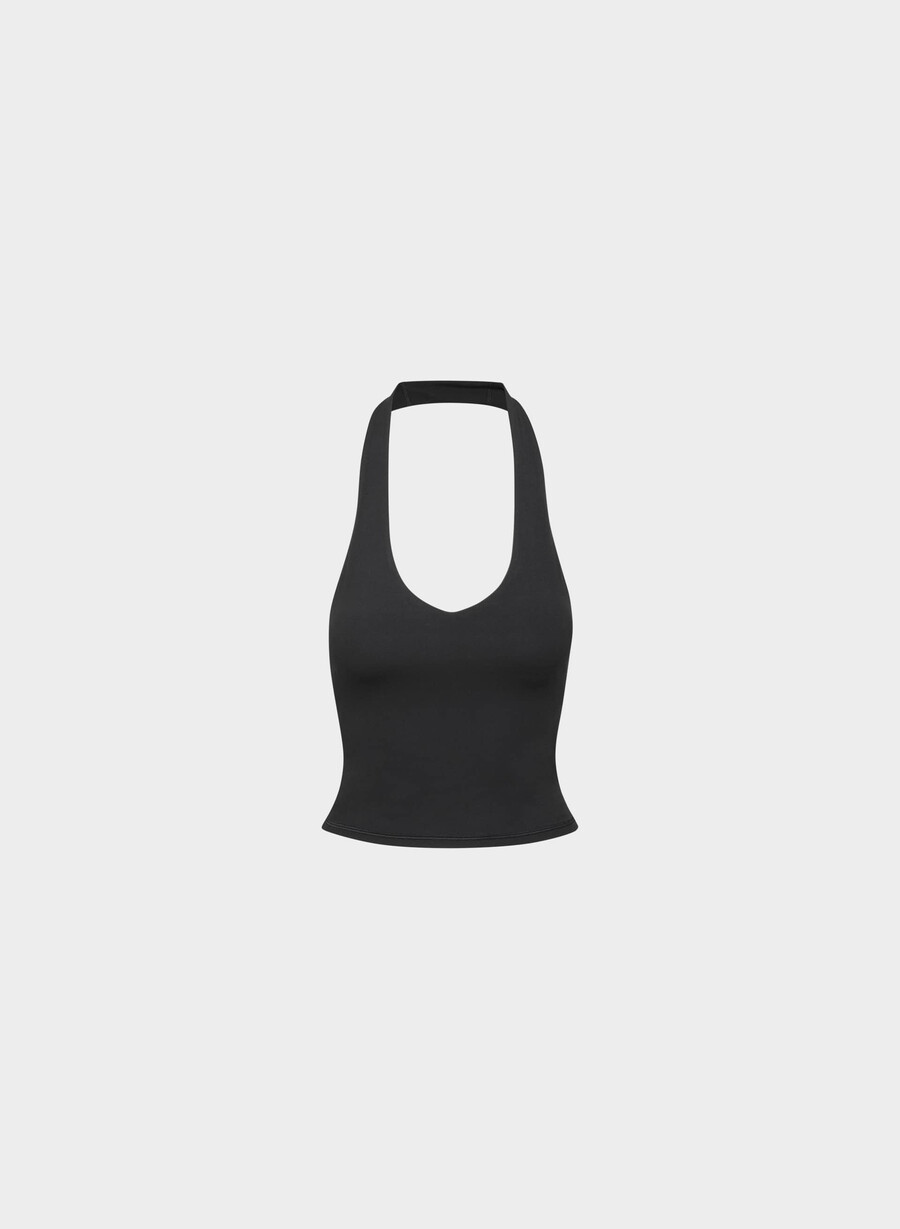 maiou sport butter prime halter negru