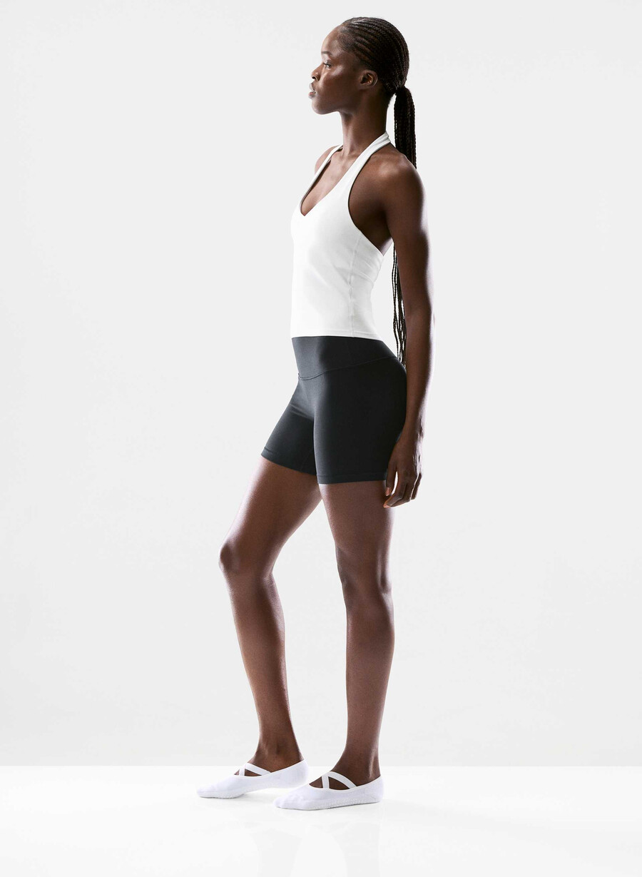 maiou sport butter prime halter alb brillant