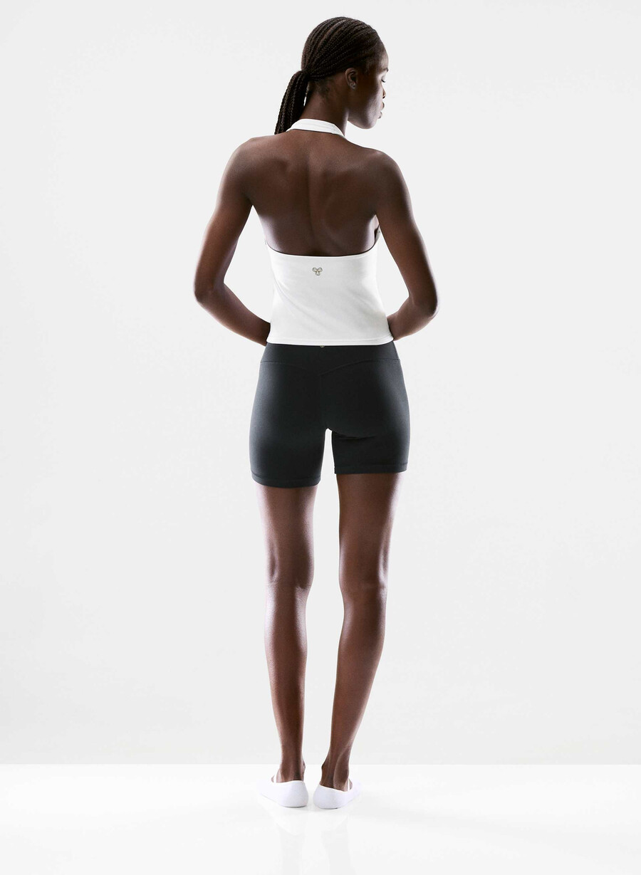 maiou sport butter prime halter alb brillant